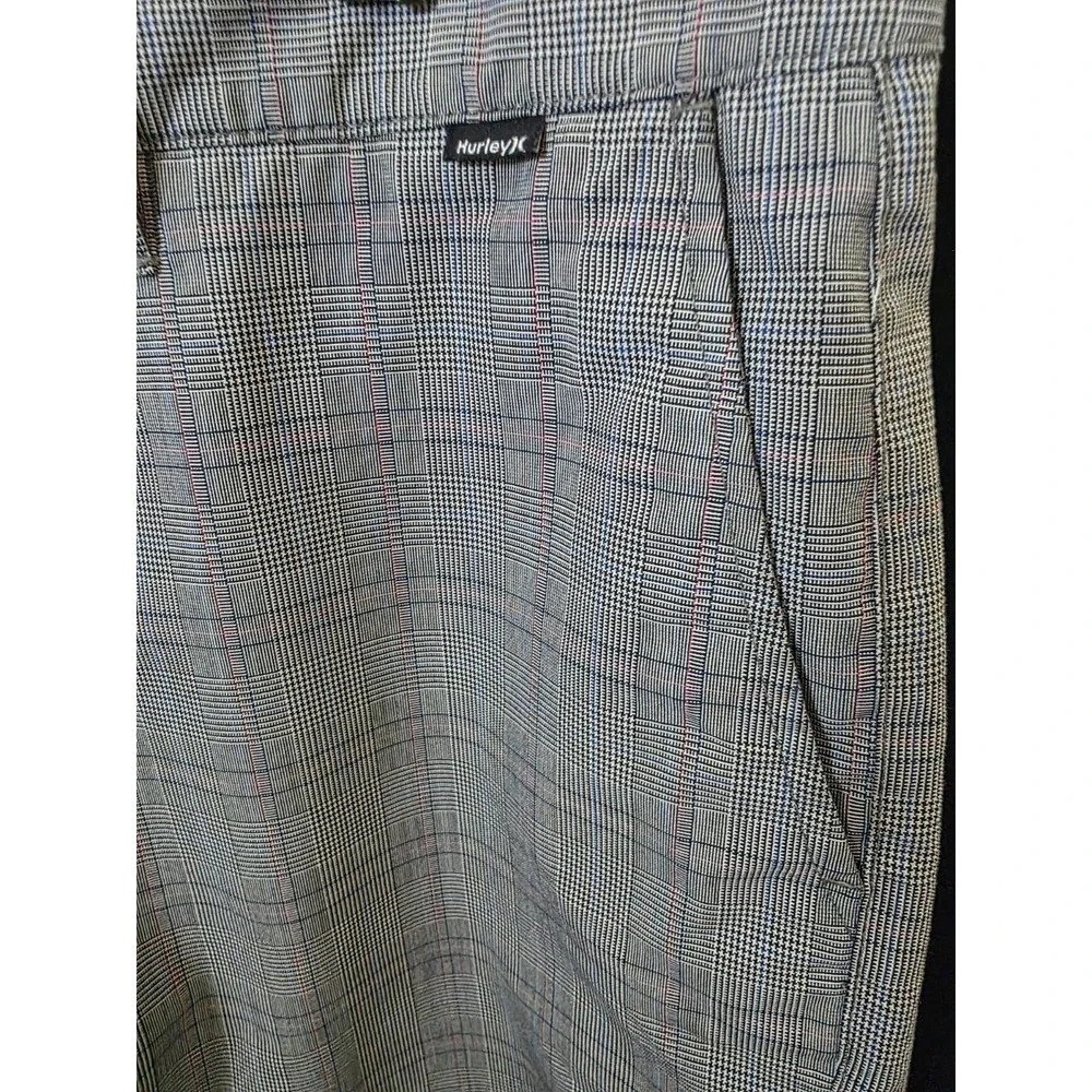 Hurley Mens Barcelona Plaid Walkshort Size 36